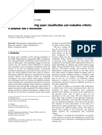 Wieringa 2006 Re Paper Classification and Eval Criteria