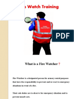 Fire Watcher Training