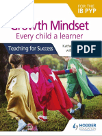 Growth Mindset PYP Every Child A Learner Book
