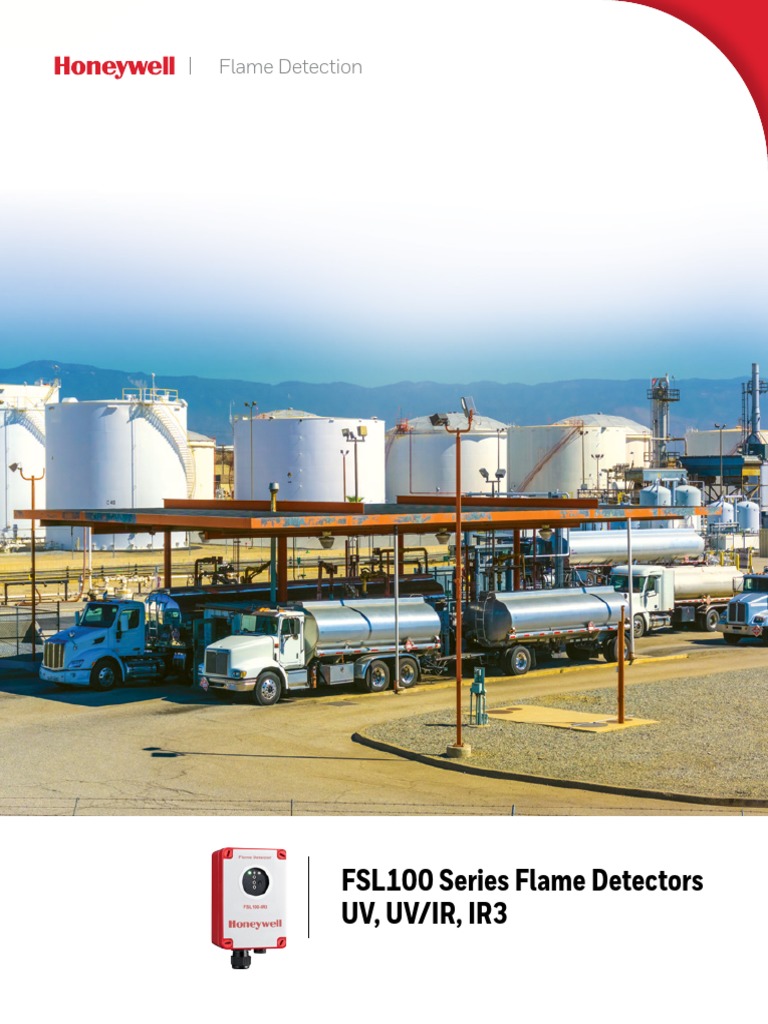 Fsl100, Flame Detector | PDF | Chemistry | Electrical Engineering