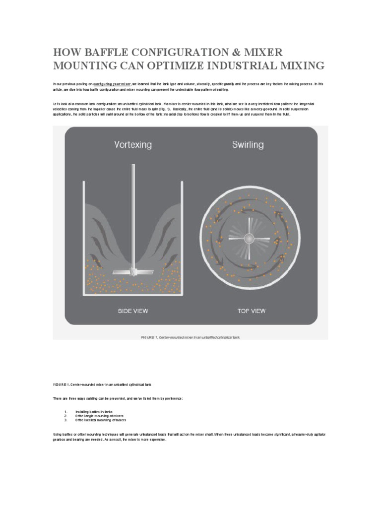 How Baffle Configuration PDF Applied And Interdisciplinary Physics Chemical Engineering
