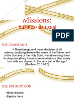 Missions _ Business as Usual