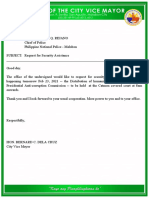 PNP Letter