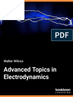 Advanced Topics in Electrodynamics