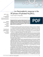Superior Thermoelectric Response in The 3R Phases of Hydrated NaxRhO2