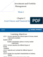 Week 1 - Asset Classes and Financial Markets