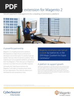 Cybersource Extension For Magento 2: Secure Payment Management For A Leading Ecommerce Platform