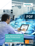 User Administration in Wincc Professional