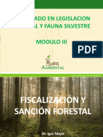 Fiscalización y Sanción Forestal
