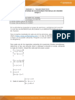 Sistemas de Ecuaciones Por Regla de Cramer - Grupo # 5 Asod
