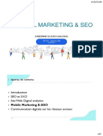 Digital Marketing & Seo: Seo Et Sxo Site Web: Digital Analytics Communication Digitale Sur Les Réseaux Sociaux