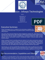 Case Submission: Infosys Technologies: Group 5