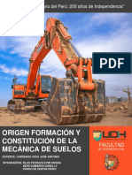 Origen Formación y Constitución de La Mecánica de Suelos