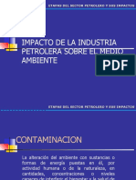 Medio Ambiente y la Industria petrolera