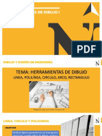 Herramientas básicas de dibujo en AutoCAD