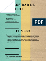 Diapositivas El YESO