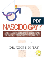 Nascido Gay - Dr John S. H. Tay