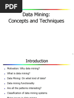 Data Mining: Concepts and Techniques