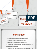 Contrato de Trabajo