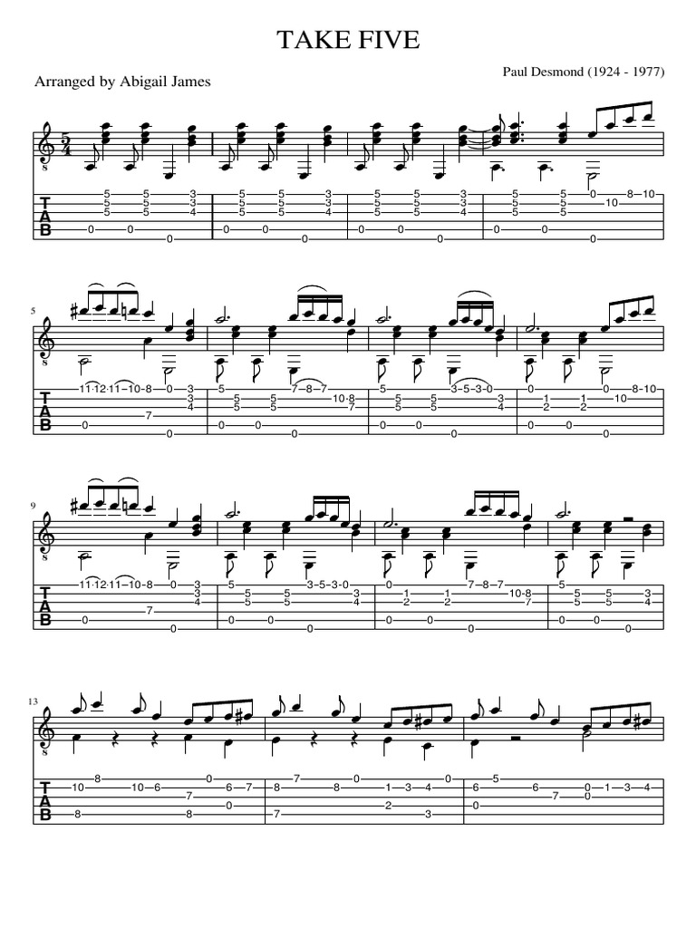 Take Five | PDF