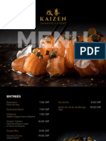 Menu Kaizen Web