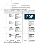 ABC Recording Form: Modified by PPS (2013) From Adaptation by S.Loman (2009) From R. Van Norman (2008)