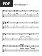 Technical Etude No 10