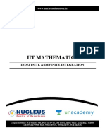 Vibrant Academy, Indefinite - Definite - Integration - Sheet