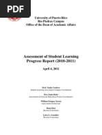 Download Assessment of Student Learning Progress Report 2010-2011 by OEAE SN52334726 doc pdf