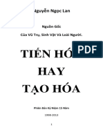 Tiến Hóa Hay Tạo Hóa