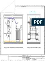 Plano Celda con seccionador a tierra 37.5kVA monofásico 2