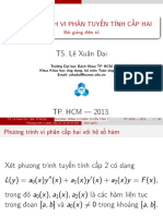 Phương Trình VI Phân Cấp 2