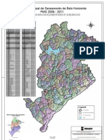 Limites Sub-bacias bh fonte pbh.gov.br