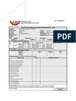 Reporte de servicio de seccionadores de Coca Cola Femsa