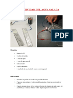 Conductividad Del Agua Salada