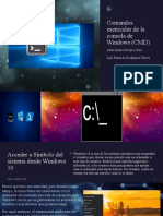 Comandos Esenciales de La Consola de Windows (