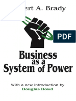Douglas Dowd - Business As A System of Power (2017)
