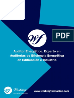 Auditor Energético. Experto en Auditorias de Eficiencia Energética en Edificación e Industria