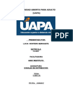 Tarea Ll de Canales de Distribucion.