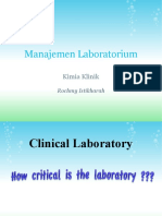 Manajemen Laboratorium: Kimia Klinik