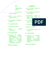 Cuadro Comparativo Oralidad y Escritura