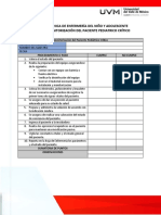 Lista de Cotejo Monitorizacion Paciente Crítico