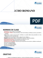 DERECHO ROMANO Parcial 1,2,3