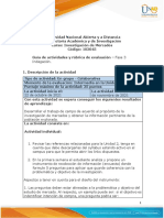 Guia de Actividades y Rúbrica de Evaluación - Fase 3 - Indagación