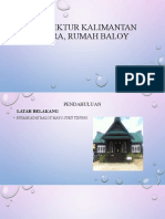 Arsitektur Kalimantan Utara, Rumah Baloy (Autosaved)