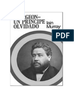 Spurgeon Un Principe Olvidado de Iain Murray