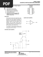 D D D D D D D: LM2900, LM3900 Quadruple Norton Operational Amplifiers