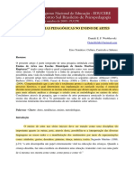 Tendências Pedagógicas do ensino da Arte