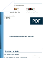 Review: What Are The Values of The Following Resistors?