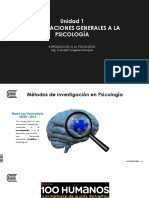 Métodos de investigación en psicología